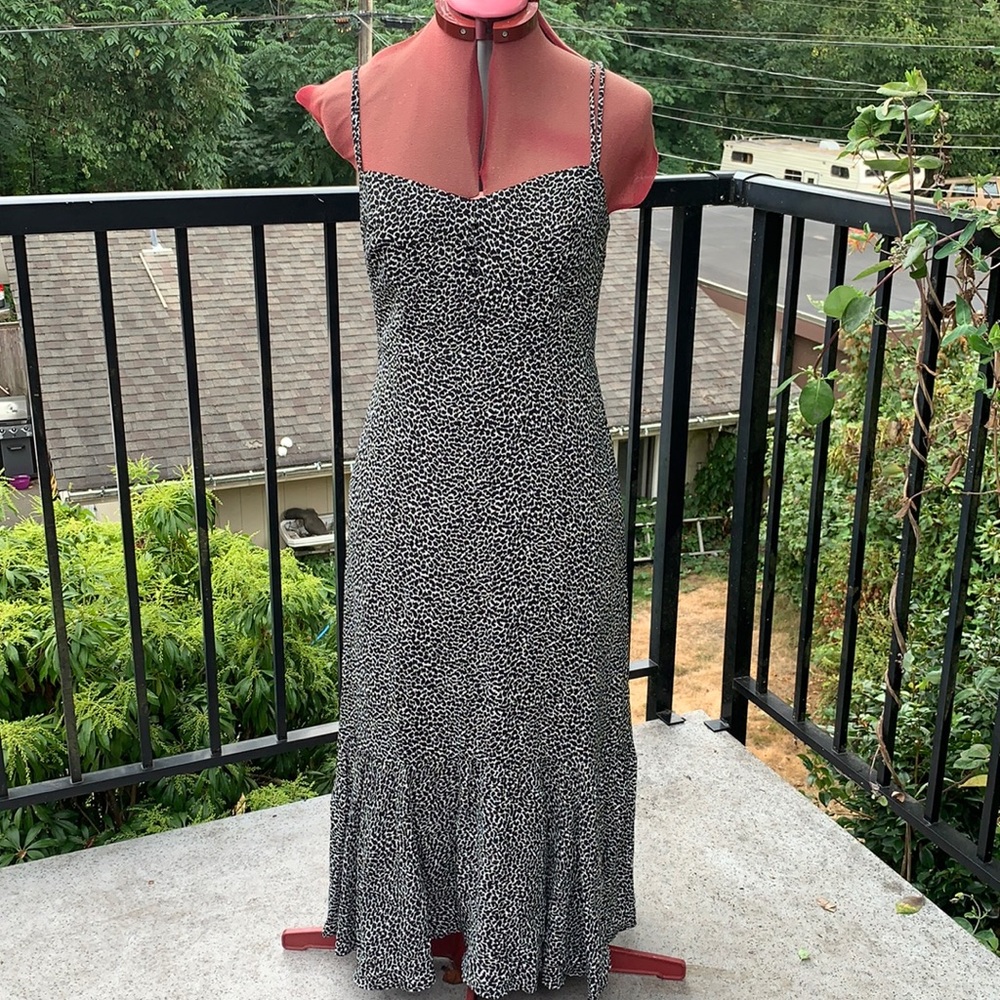 Anthropologie dress, animal print sz 12